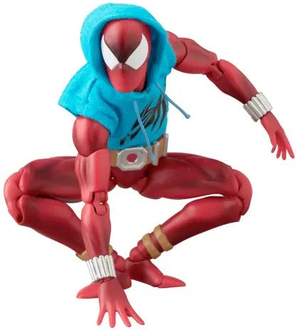 SPIDER-MAN: MAFEX ACTION FIGURE SCARLET SPIDER VER. 2.0