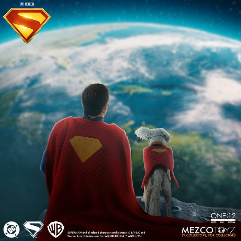 *PRE ORDER* MEZCO ONE:12 COLLECTIVE SUPERMAN (2025) - SUPERMAN AND KRYPTO (ETA MAY)