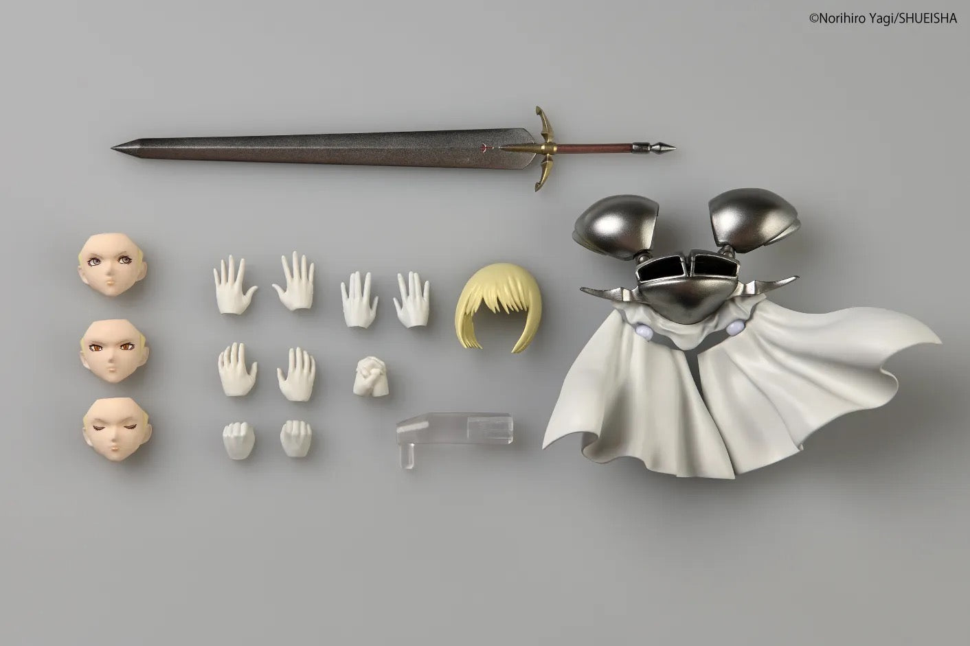 CLAYMORE Amazing Yamaguchi Revoltech Clare Action Figure