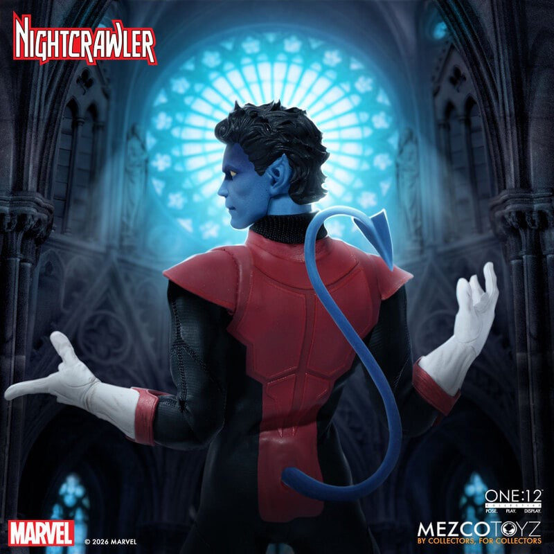MEZCO ONE:12 COLLECTIVE Nightcrawler Action Figure