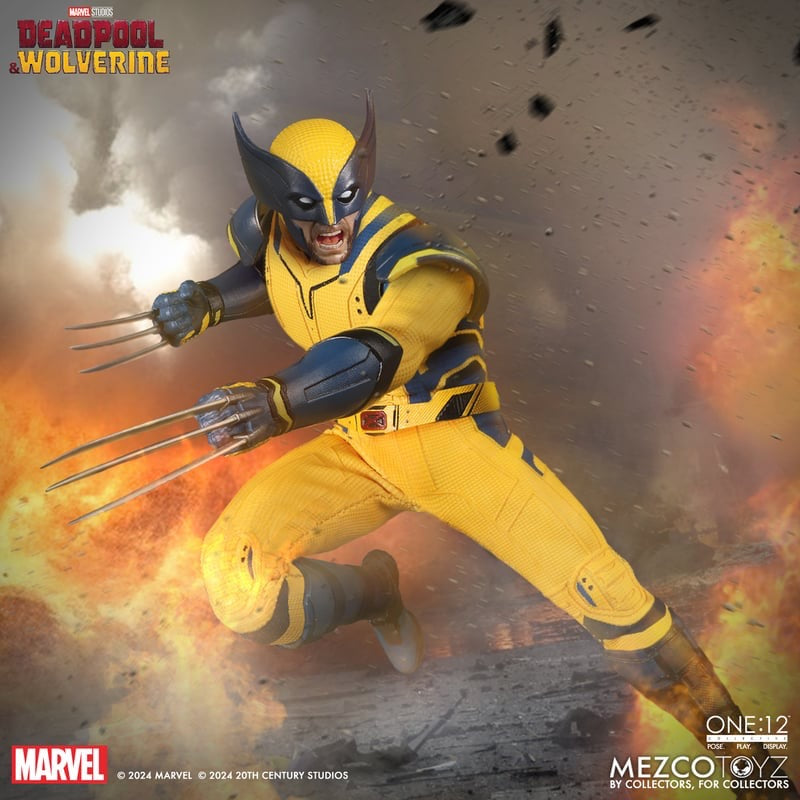 *PRE ORDER* MEZCO DEADPOOL AND WOLVERINE ONE:12 COLLECTIVE WOLVERINE (ETA SEPTEMBER)