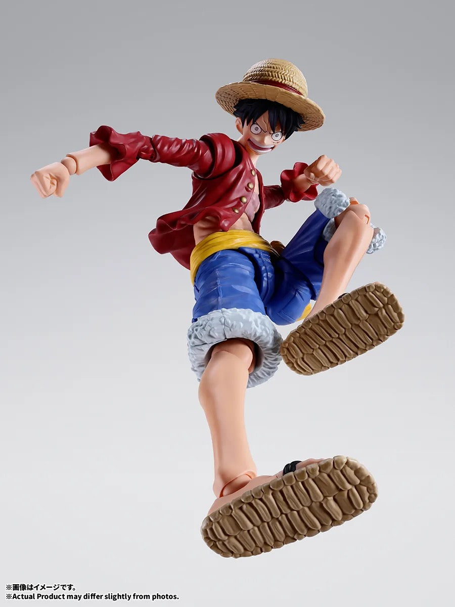 One Piece SH Figuarts Action Figure MONKEY.D.LUFFY - New World