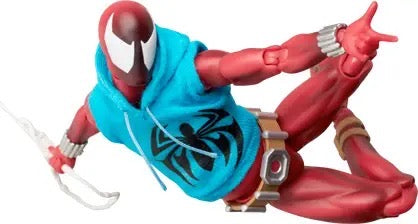 SPIDER-MAN: MAFEX ACTION FIGURE SCARLET SPIDER VER. 2.0