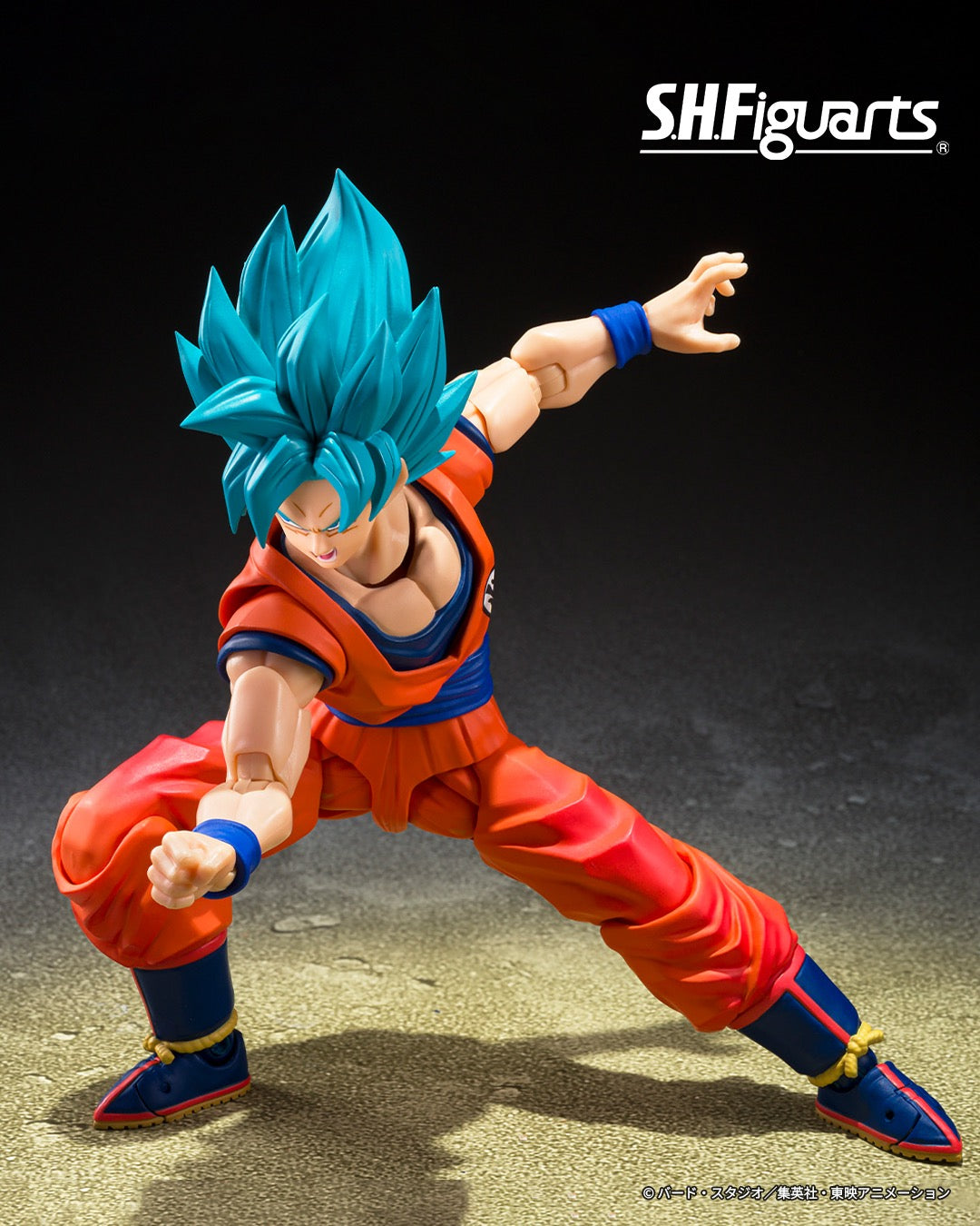 *PRE ORDER* DRAGONBALL SUPER SH FIGUARTS SUPER SAIYAN GOD SUPER SAIYAN SON GOKU - BLUE POWER TRANSCENDING LIMITS (ETA SEPTEMBER)