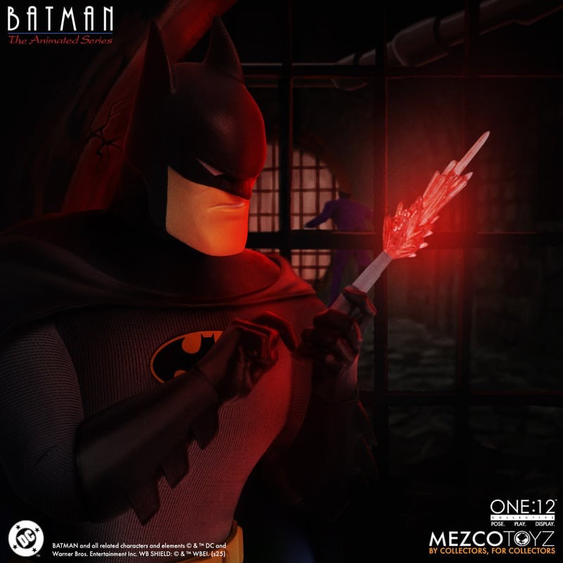 *PRE ORDER* MEZCO ONE:12 COLLECTIVE Batman: The Animated Series - Batman (ETA MARCH)