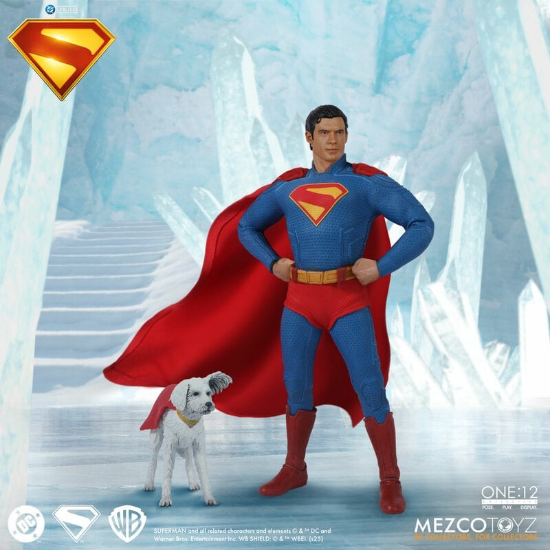 *PRE ORDER* MEZCO ONE:12 COLLECTIVE SUPERMAN (2025) - SUPERMAN AND KRYPTO (ETA MAY)