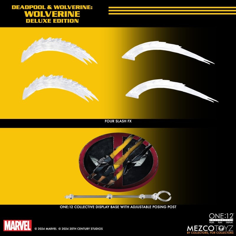 *PRE ORDER* MEZCO DEADPOOL AND WOLVERINE ONE:12 COLLECTIVE WOLVERINE (ETA SEPTEMBER)