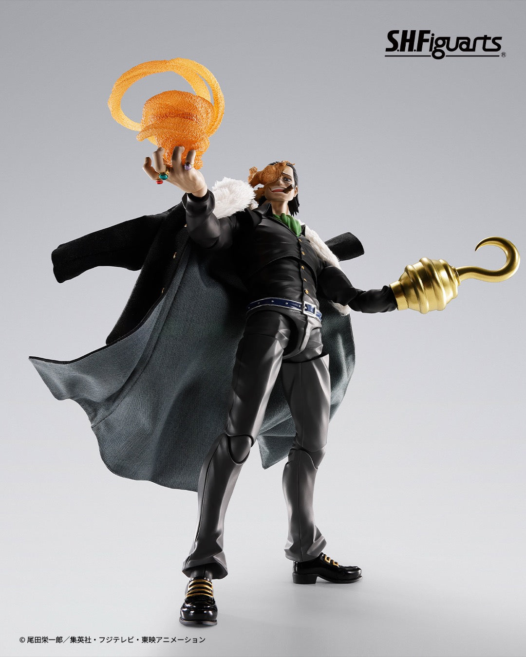 One Piece SH Figuarts Action Figure SIR CROCODILE - Marineford Summit Battle Ver.
