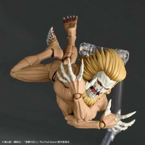 *PRE ORDER* Attack on Titan Amazing Yamaguchi Revoltech Jaw Titan Action Figure (ETA JUNE)