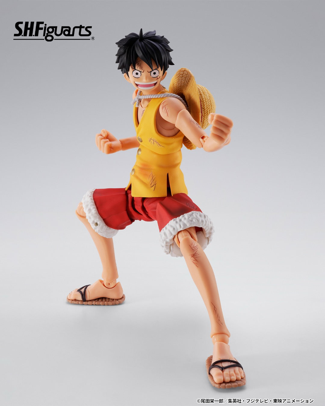 *PRE ORDER* One Piece SH Figuarts Action Figure Luffy - Marineford Summit Battle Ver. (ETA JUNE)