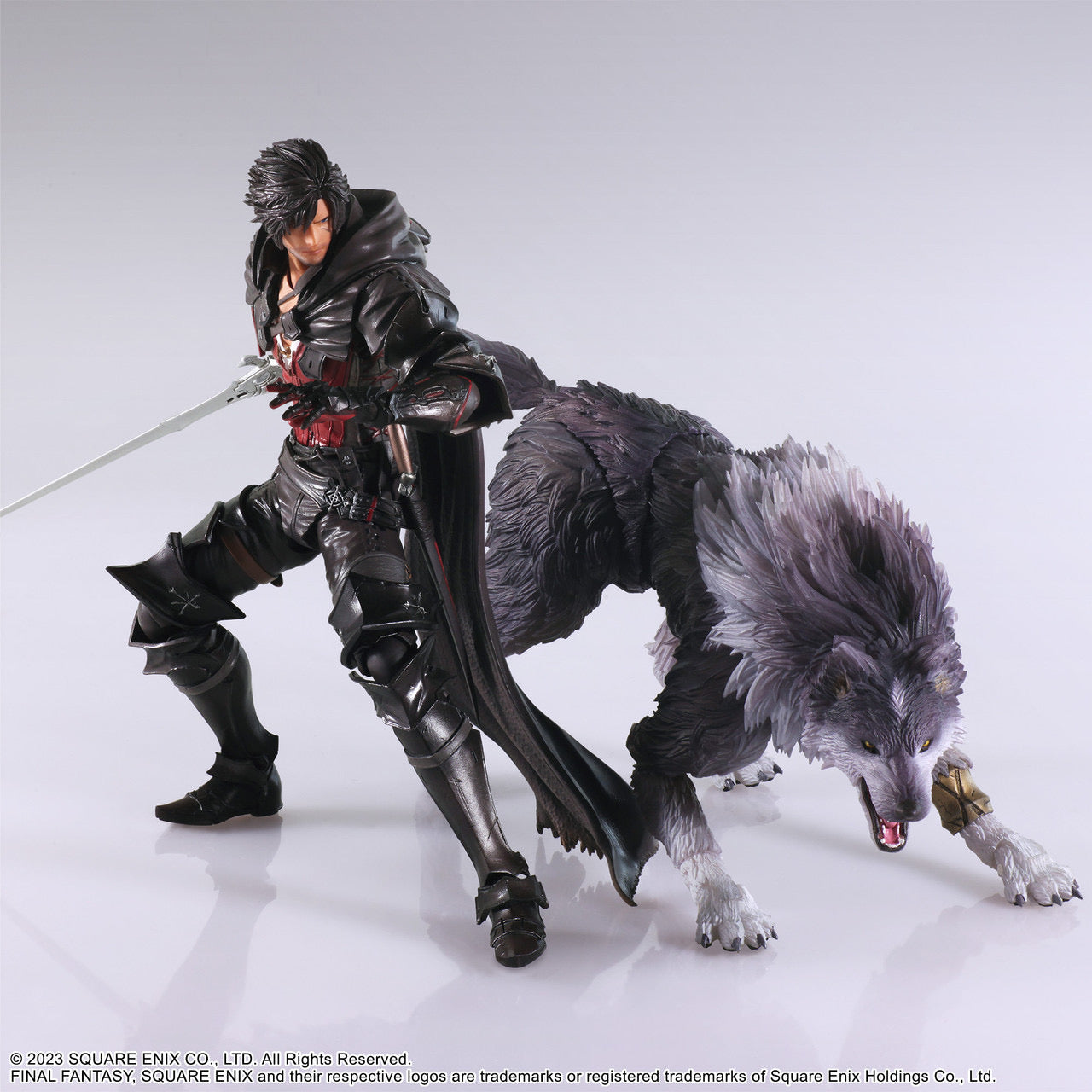*PRE ORDER* Final Fantasy XVI Bring Arts Action Figure Clive Rosfield & Torgal (ETA JUNE)