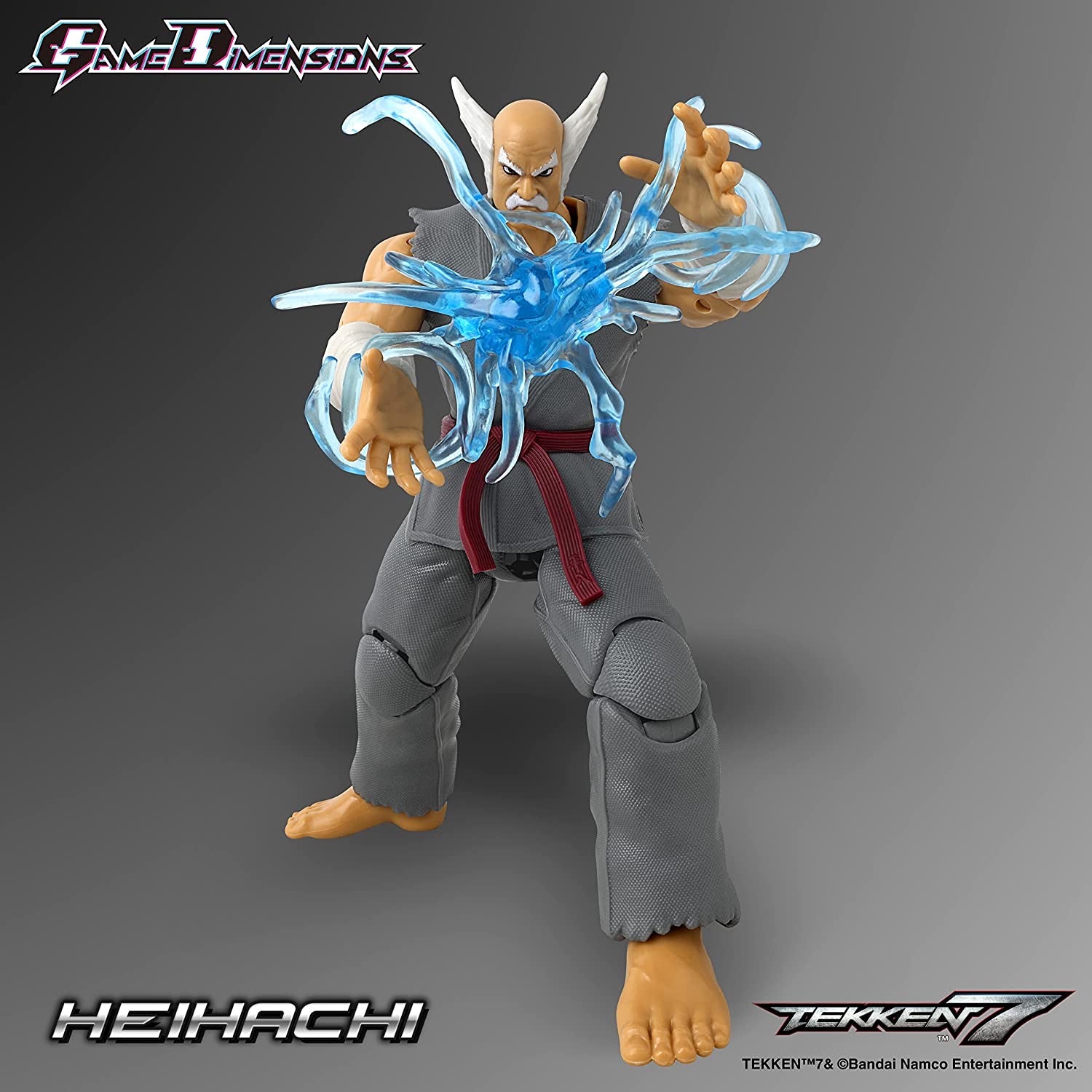 Bandai GAMEDIMENSIONS TEKKEN - HEIHACHI MISHIMA ACTION FIGURE