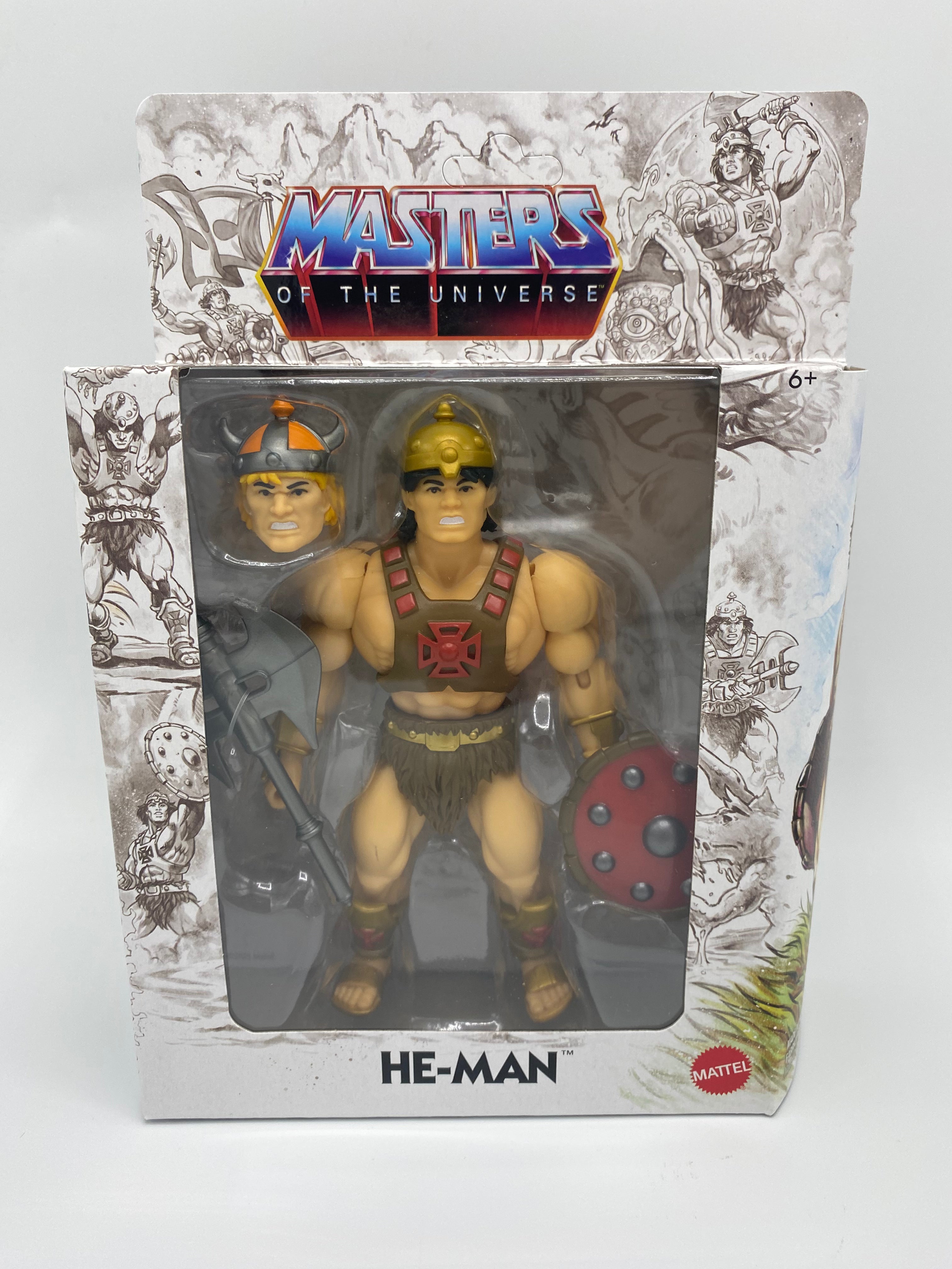 Masters of the Universe Origins Action Figure Sketchbook Series: He-Man