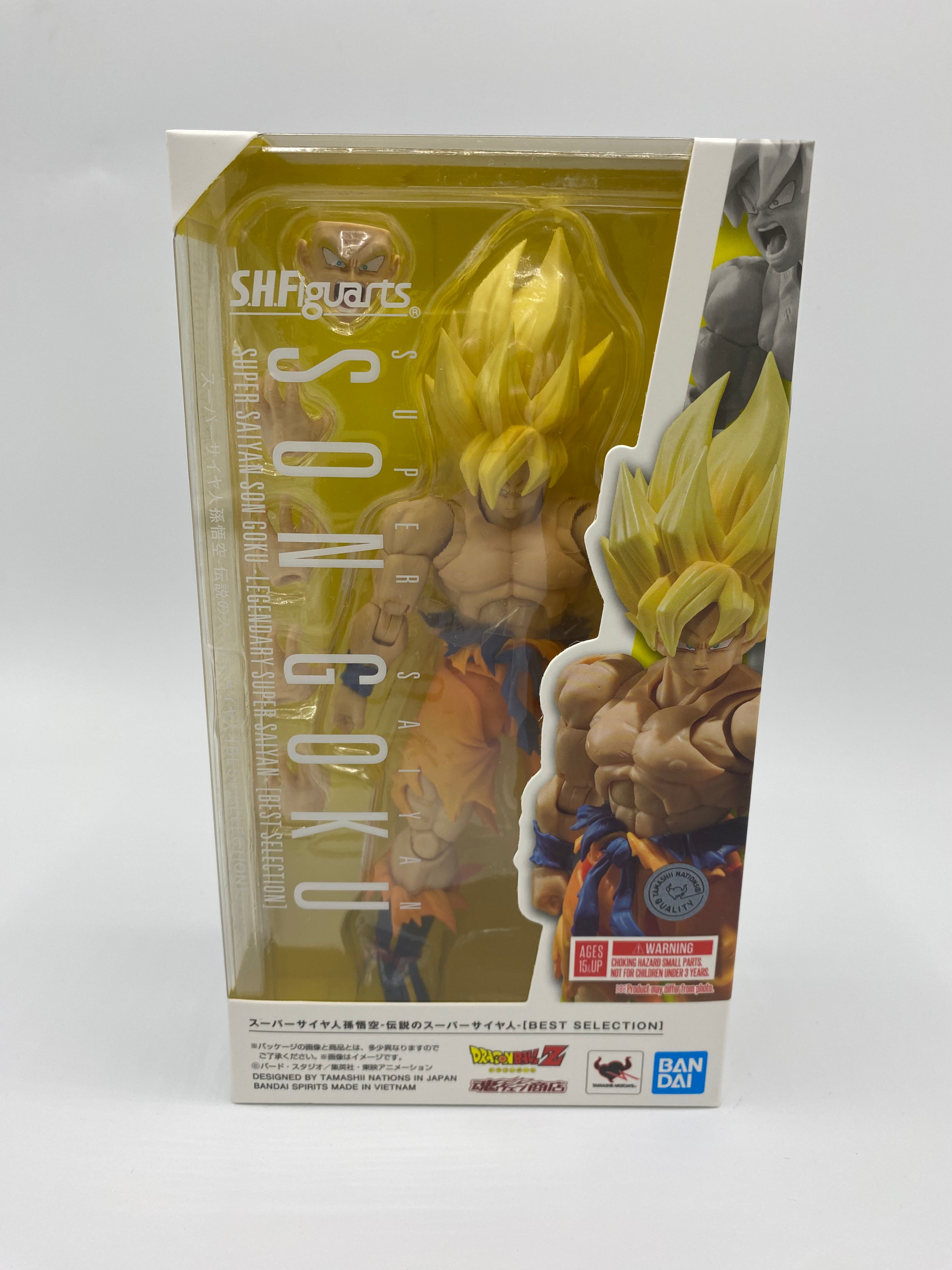 DRAGONBALL Z SH FIGUARTS SUPER SAIYAN SON GOKU - LEGENDARY SUPER SAIYAN BEST SELECTION