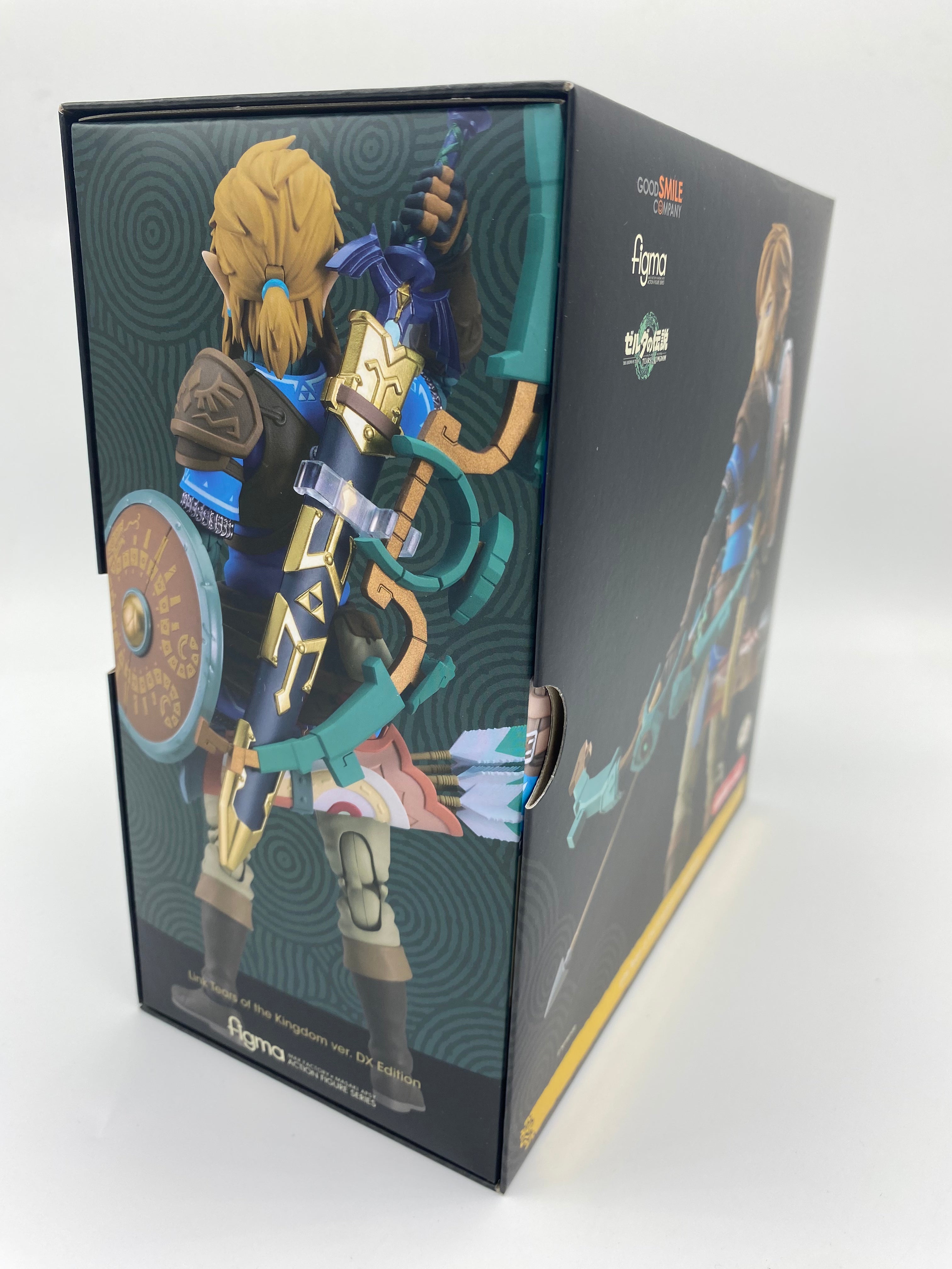 The Legend of Zelda Tears of the Kingdom Figma Action Figure Link Tears of the Kingdom Ver. DX Edition