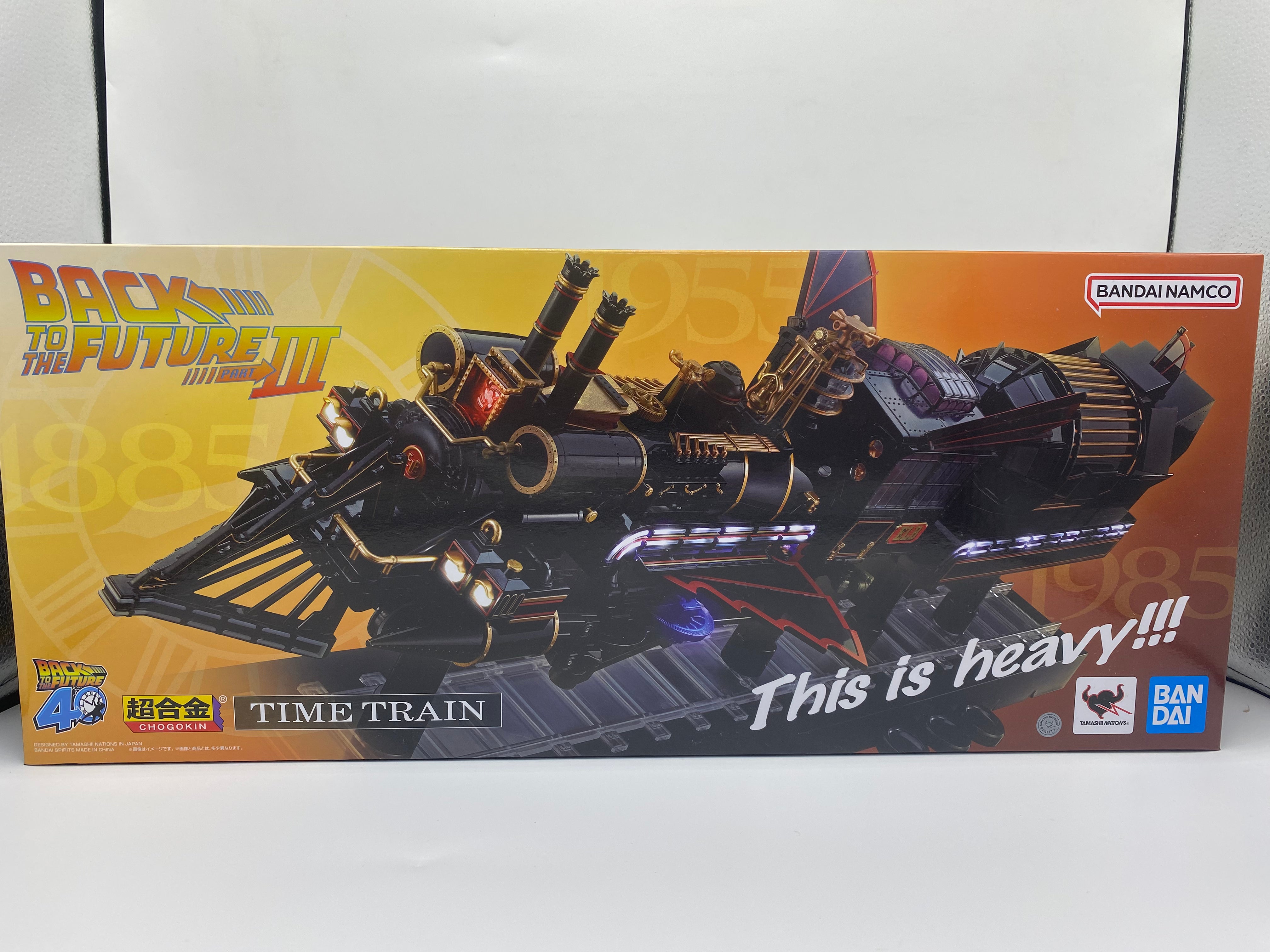 Back To The Future Chogokin Action Figure Time Train