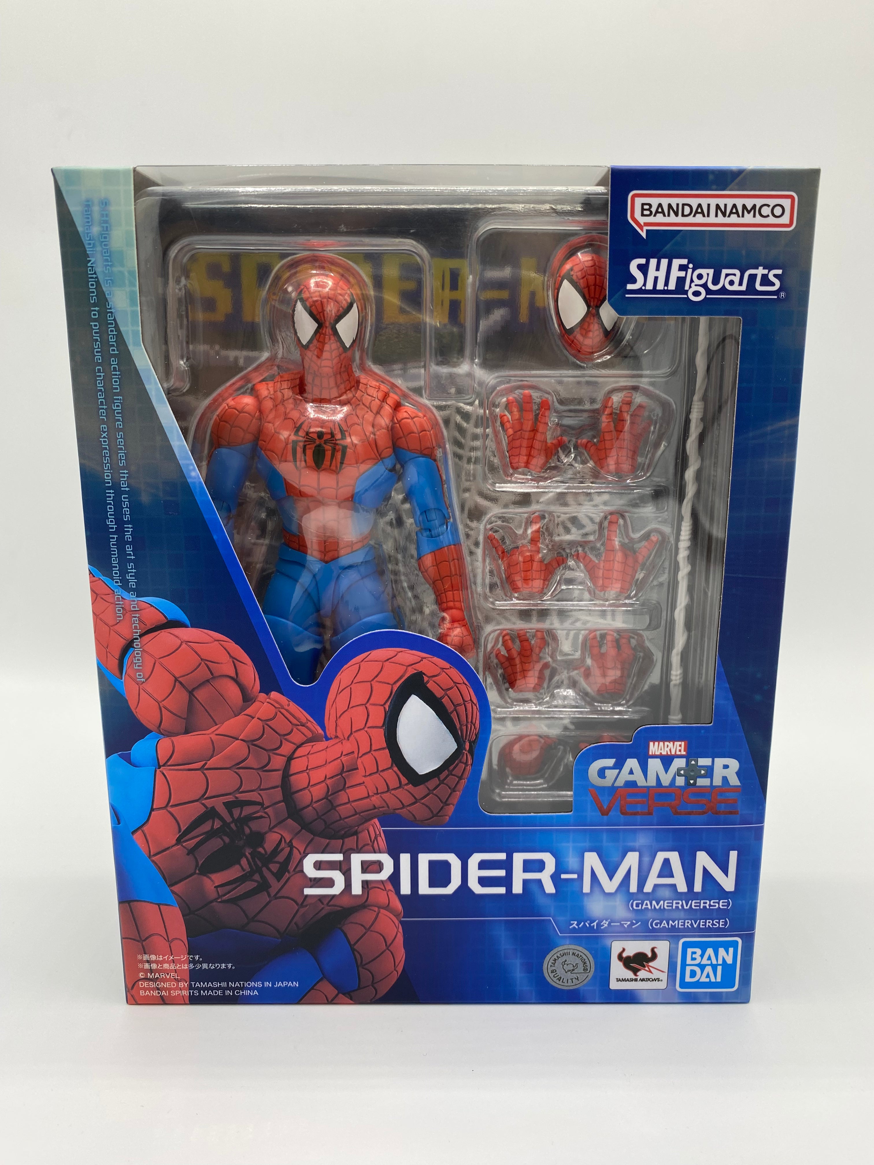 Bandai MARVEL GAMERVERSE SH Figuarts Spider-Man Action Figure
