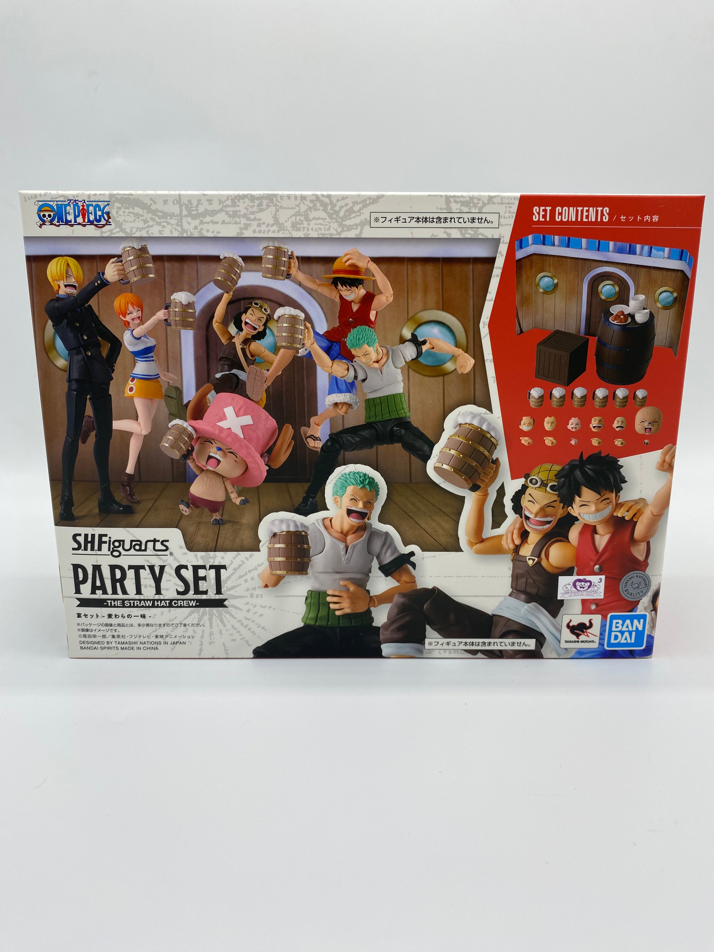 One Piece SH Figuarts Action Figure Party Set - The Straw Hat Crew
