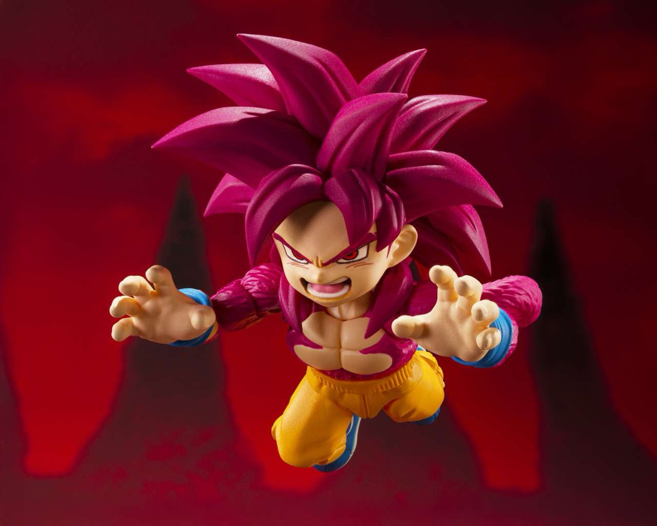 DRAGONBALL DAIMA SH FIGUARTS MINI SUPER SAIYAN 4 GOKU