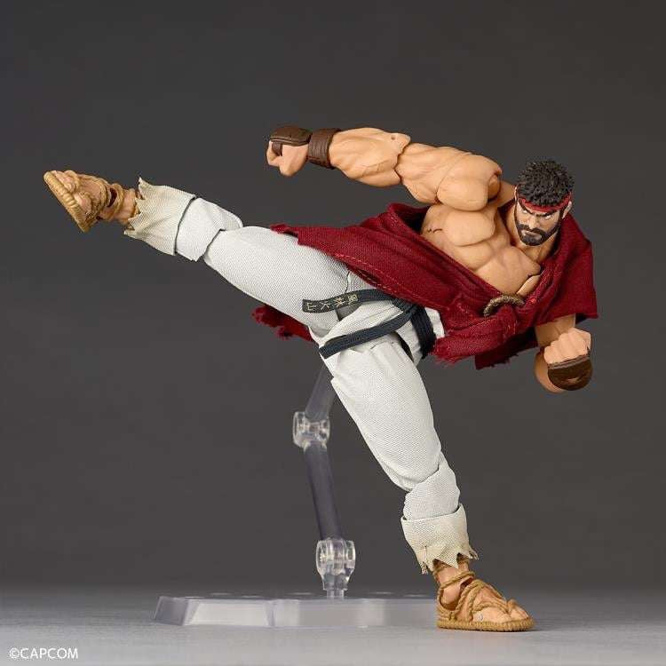 *PRE ORDER* Street Fighter 6 Amazing Yamaguchi Revoltech Ryu Action Figure (ETA DECEMBER)