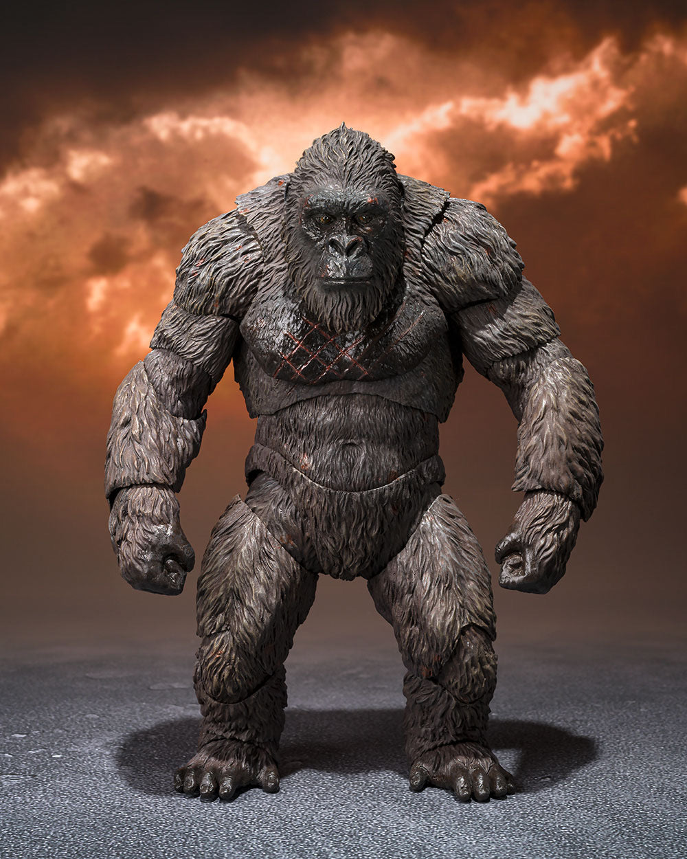 Godzilla vs. Kong 2021 SH MonsterArts Action Figure Kong SDCC Exclusive Edition
