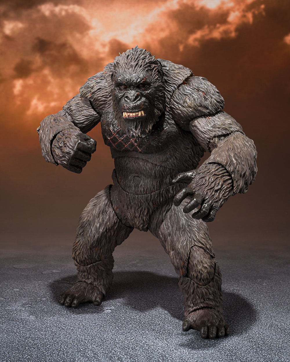 Godzilla vs. Kong 2021 SH MonsterArts Action Figure Kong SDCC Exclusive Edition