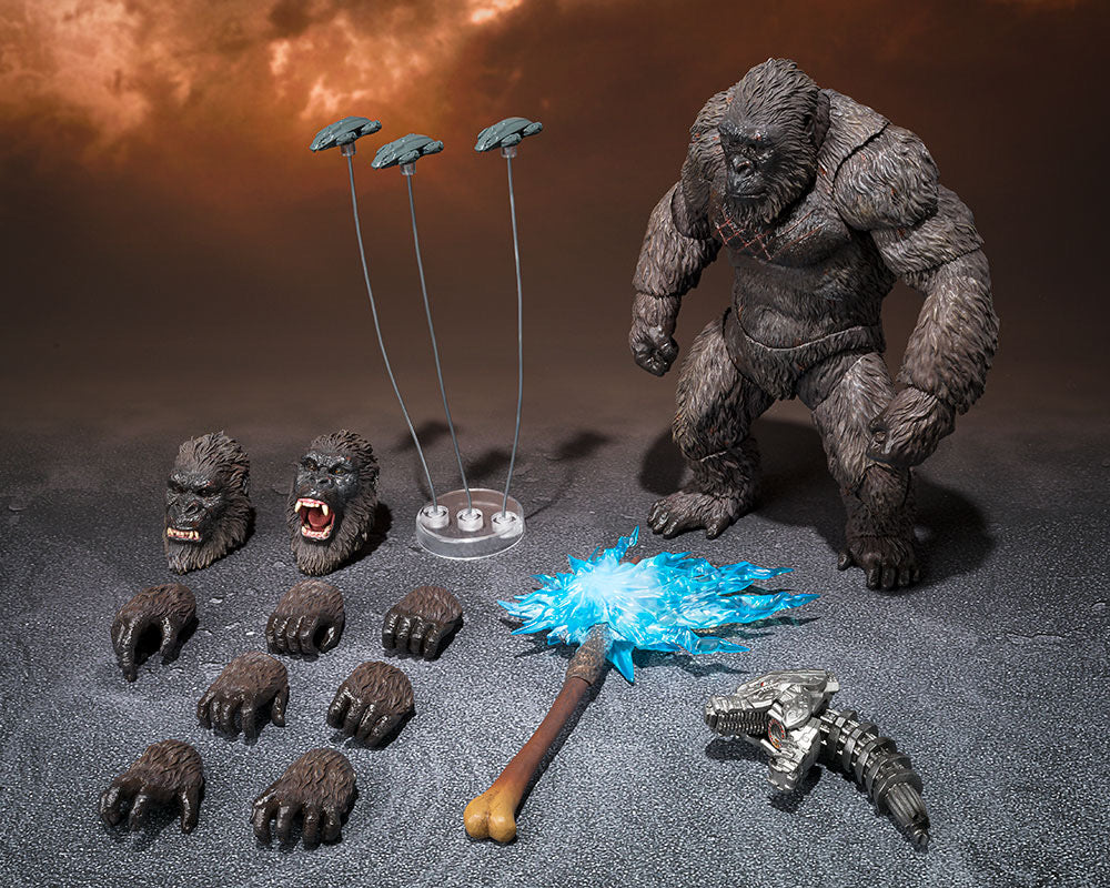 Godzilla vs. Kong 2021 SH MonsterArts Action Figure Kong SDCC Exclusive Edition