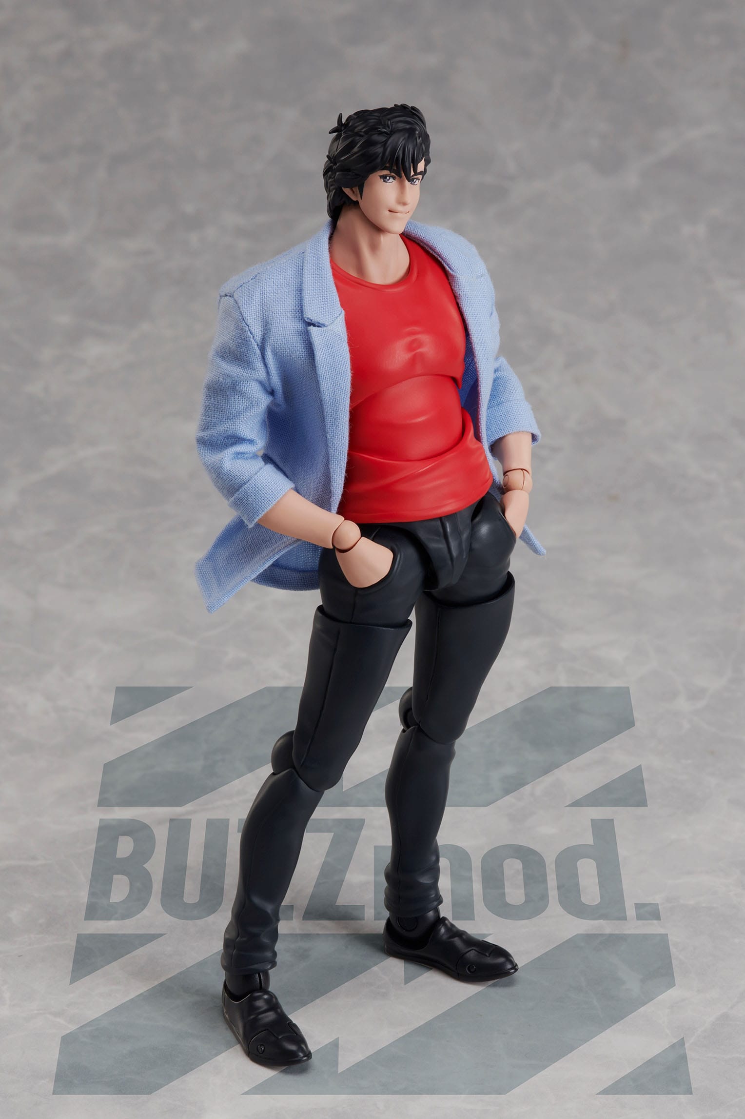 City Hunter The Movie: Angel Dust BUZZmod Action Figure 1/12 Ryo Saeba