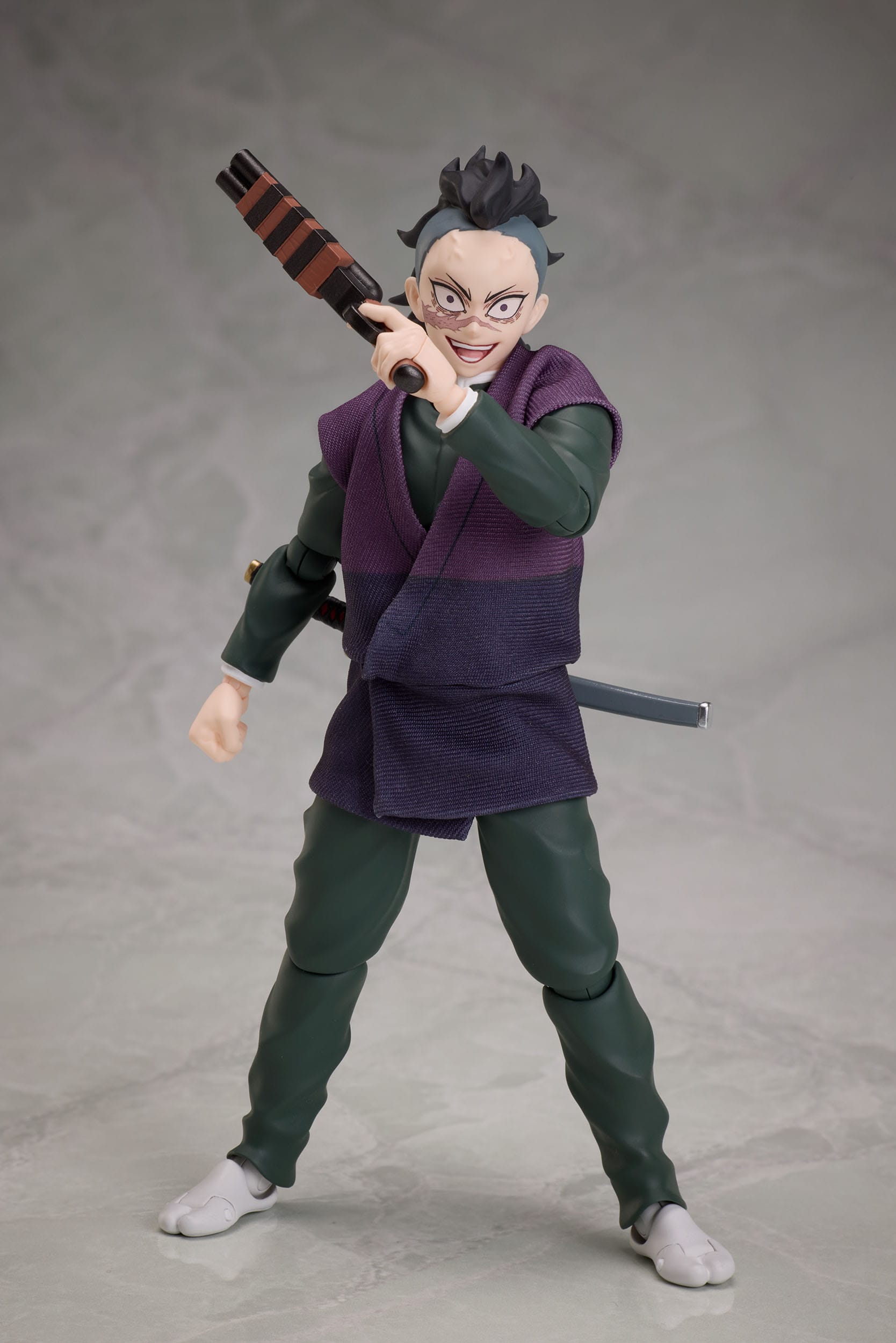 Demon Slayer: Kimetsu no Yaiba BUZZmod Action Figure 1/12 Genya Shinazugawa