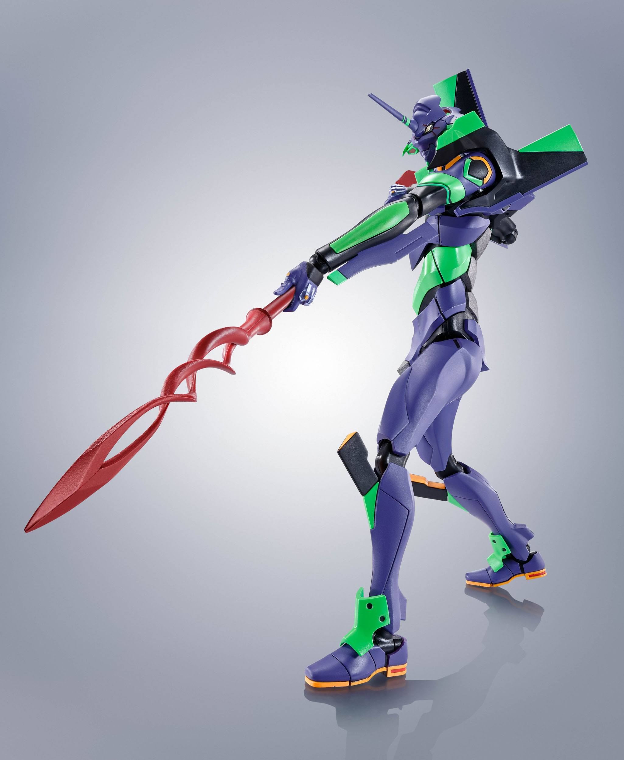 *PRE ORDER* Evangelion: 3.0+1.0 Thrice Upon a Time Robot Spirits Action Figure Side EVA Evangelion Test Type-01 + Spear of Cassius Renewal Color Edition Reissue (ETA JANUARY)