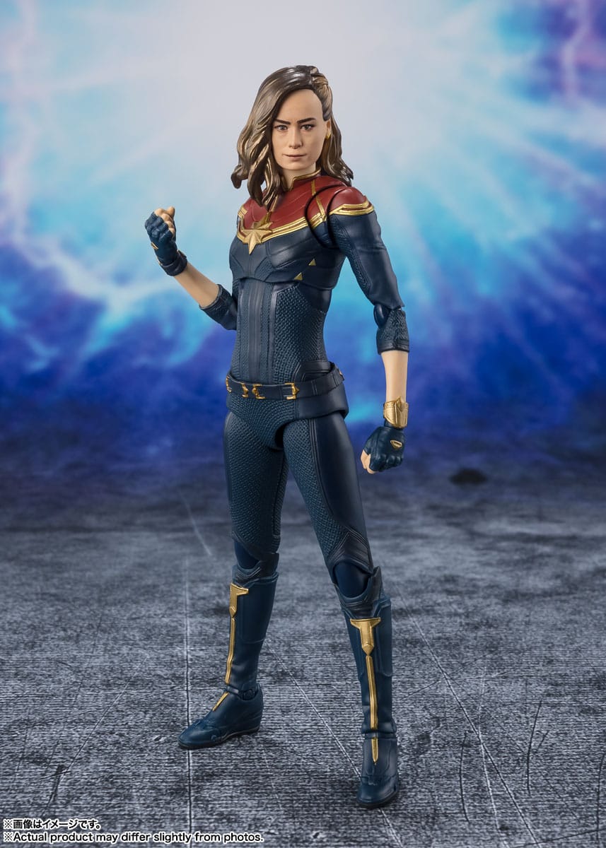 The Marvels SH Figuarts Action Figure Captain Marvel