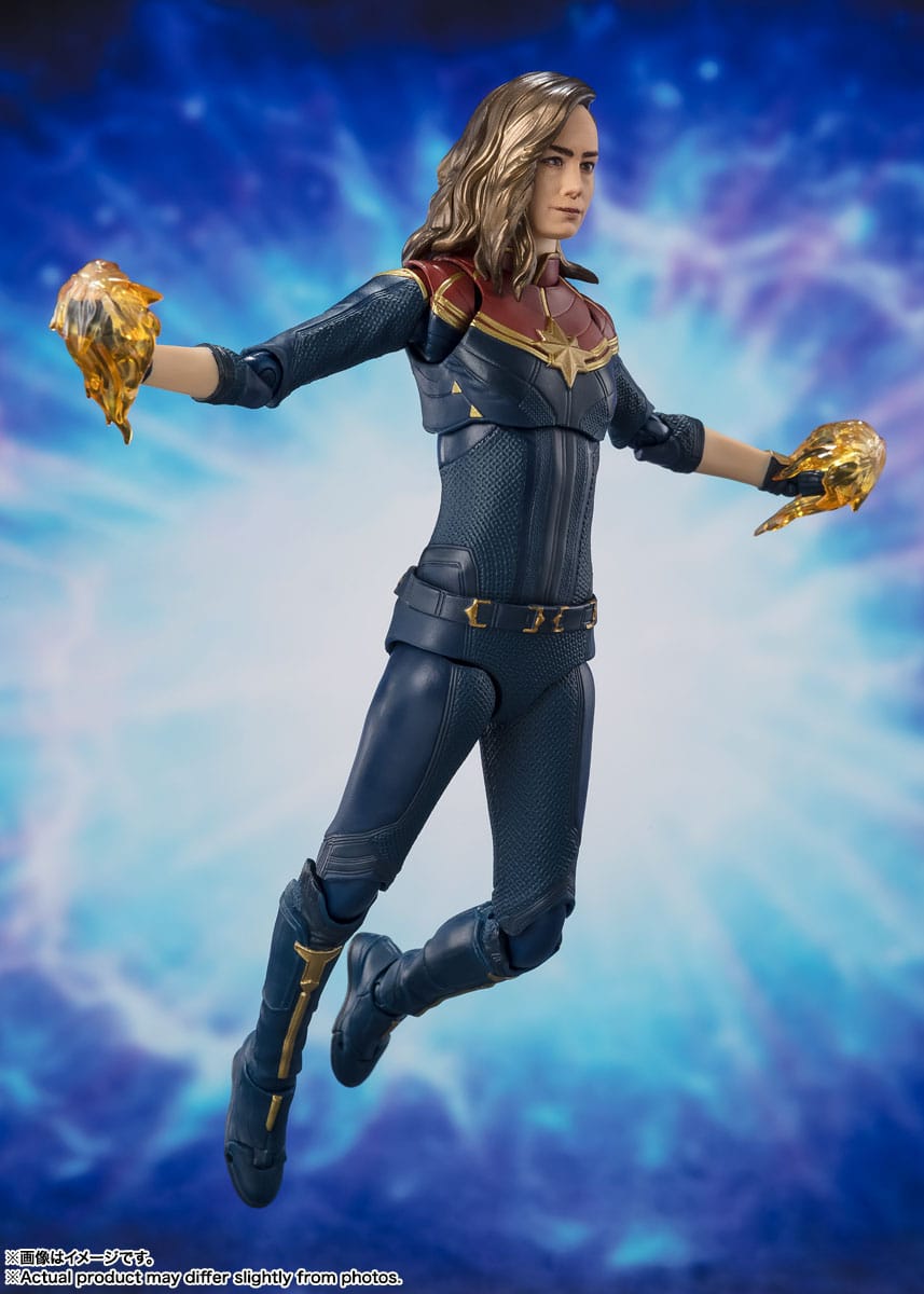 The Marvels SH Figuarts Action Figure Captain Marvel