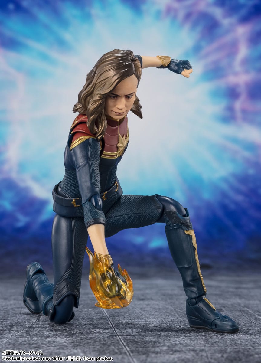 The Marvels SH Figuarts Action Figure Captain Marvel