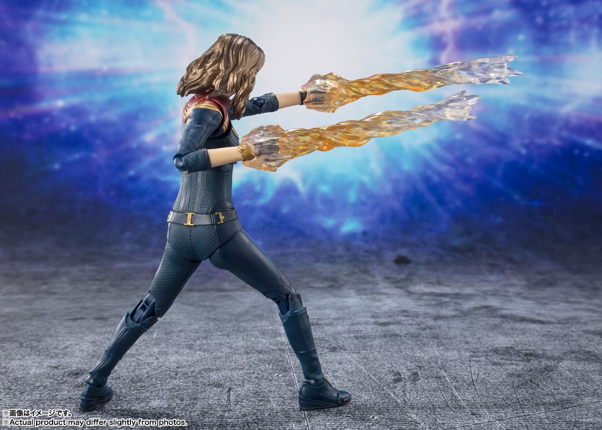 The Marvels SH Figuarts Action Figure Captain Marvel