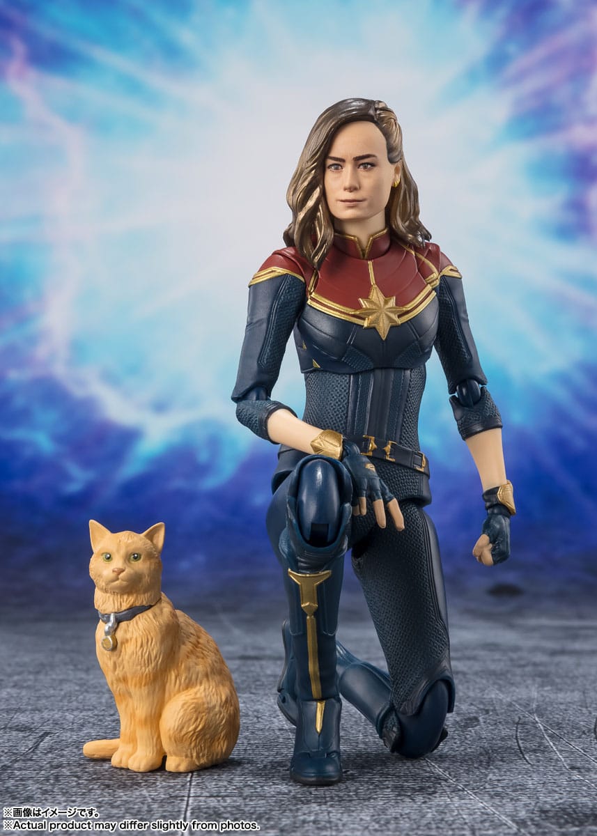 The Marvels SH Figuarts Action Figure Captain Marvel