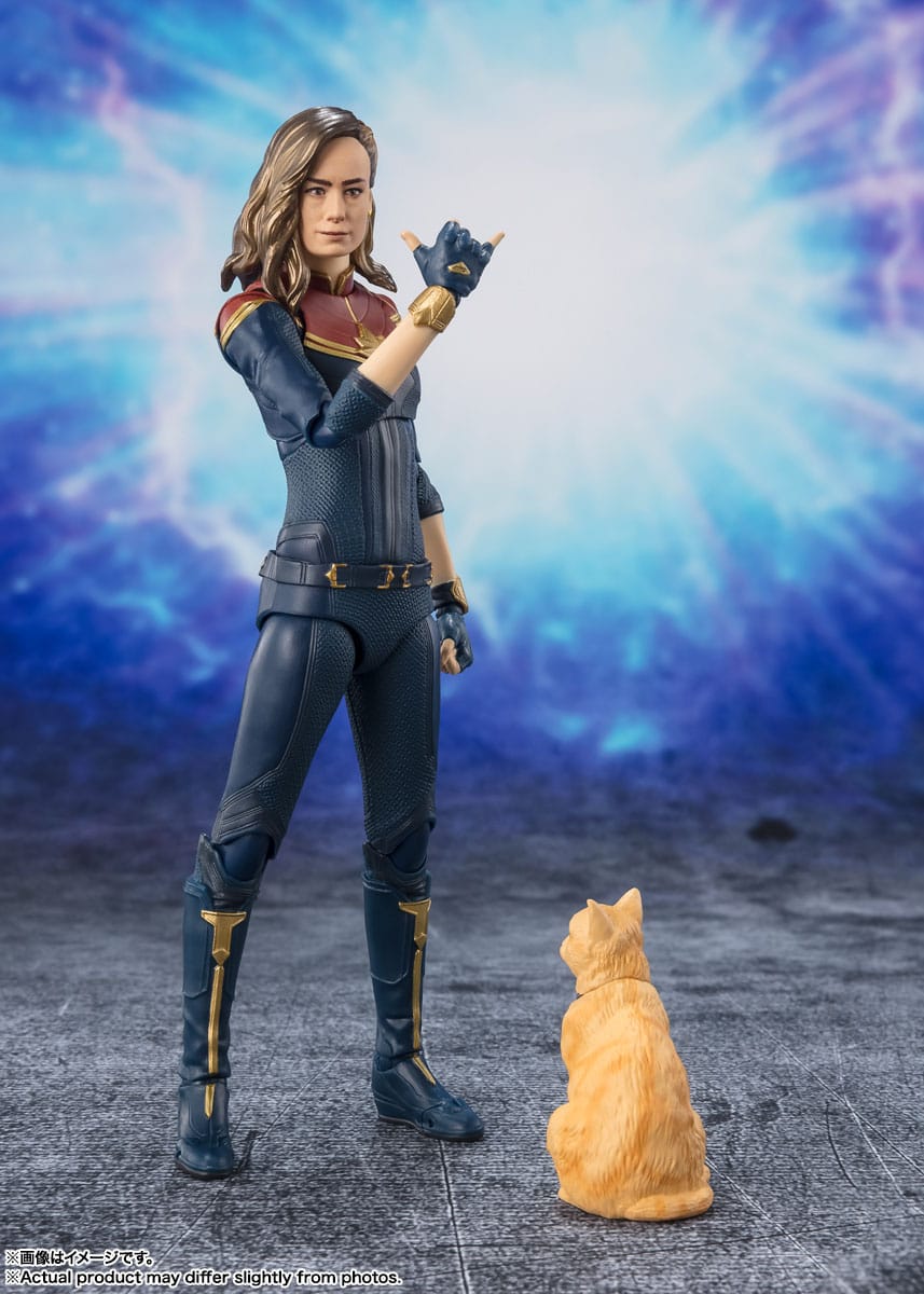 The Marvels SH Figuarts Action Figure Captain Marvel