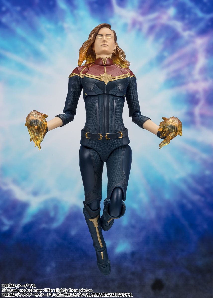 The Marvels SH Figuarts Action Figure Captain Marvel