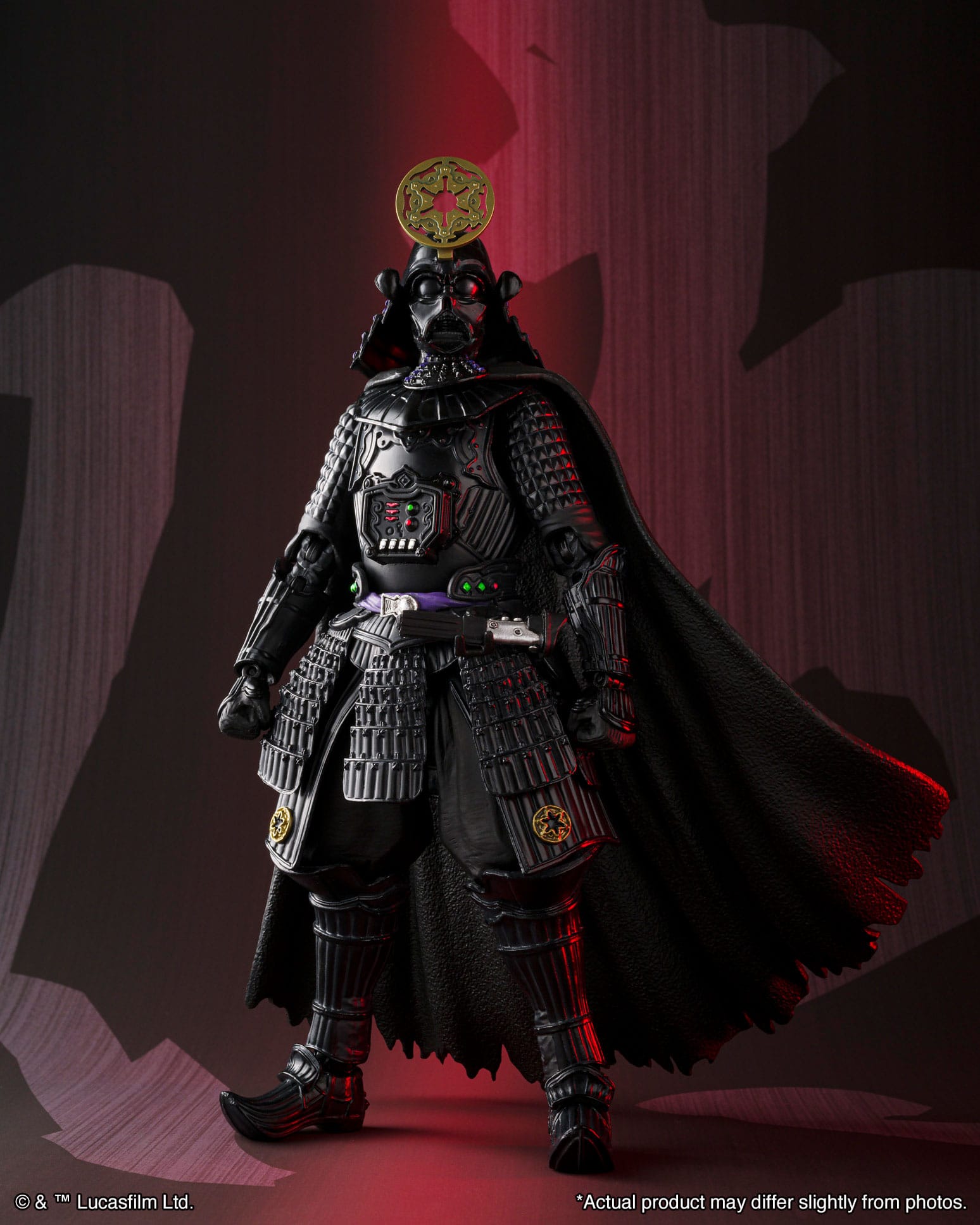 Star Wars: Obi-Wan Kenobi Meisho Movie Realization Action Figure Samurai Taisho Darth Vader - Vengeful Spirit