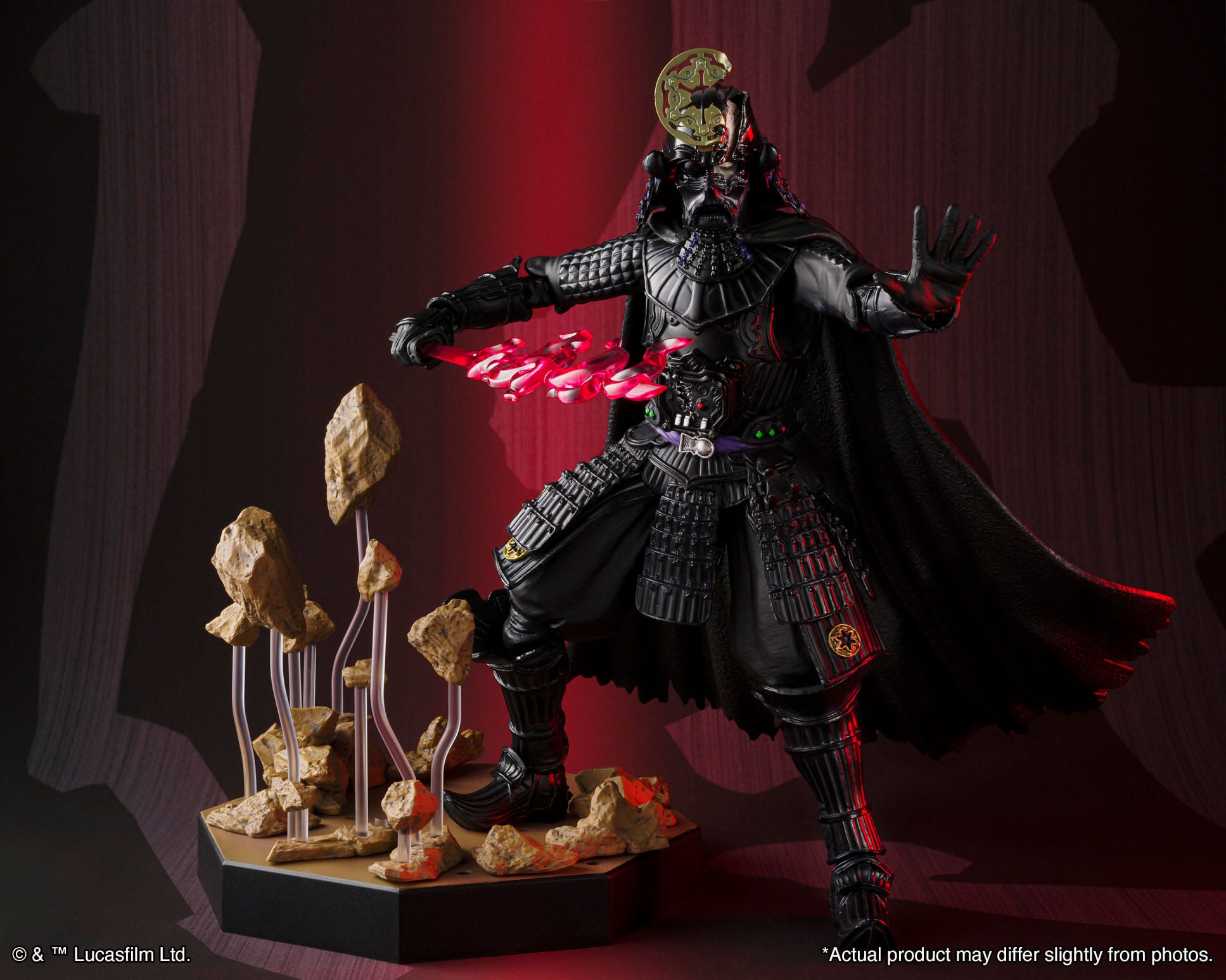 Star Wars: Obi-Wan Kenobi Meisho Movie Realization Action Figure Samurai Taisho Darth Vader - Vengeful Spirit