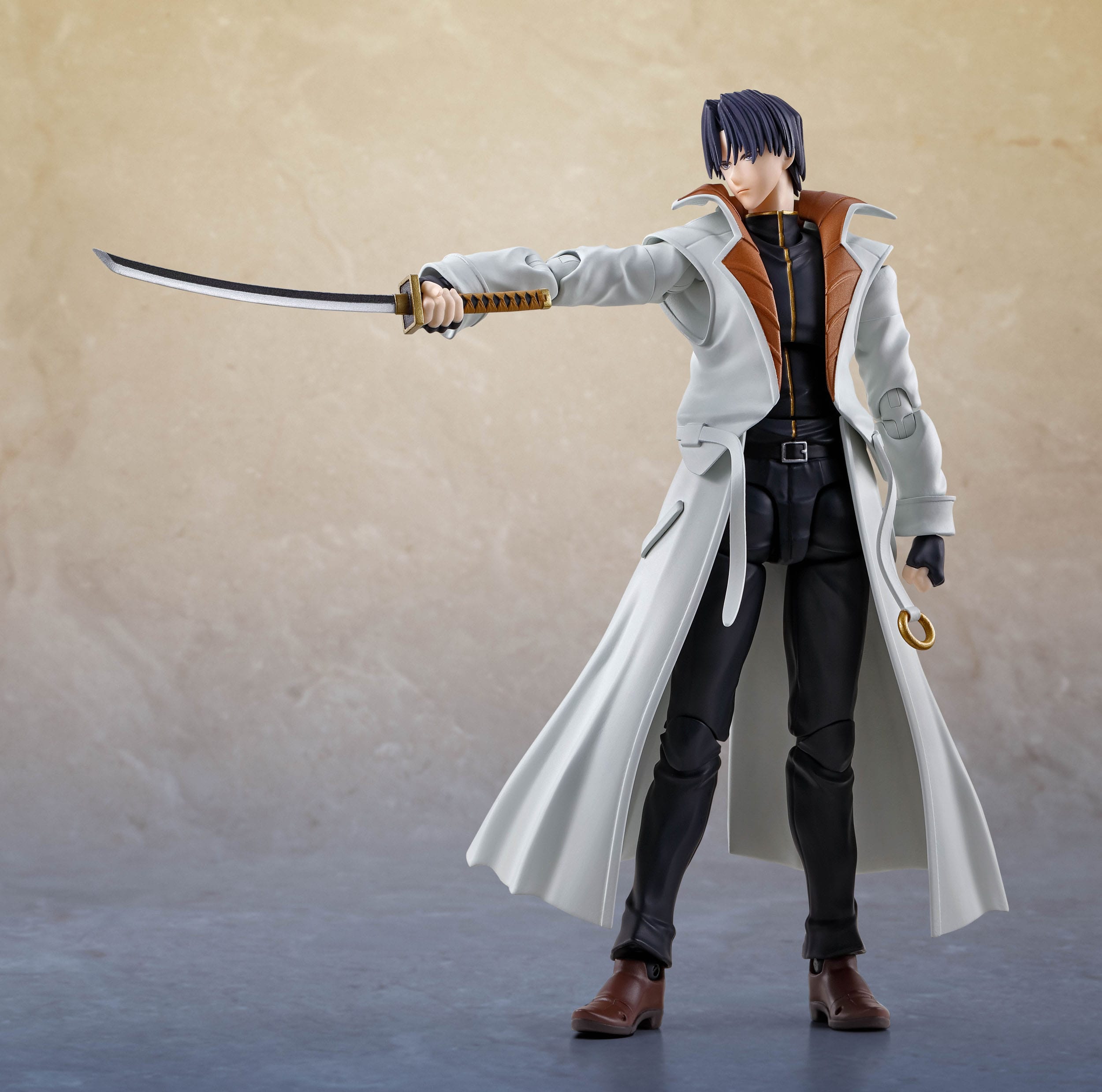 Rurouni Kenshin: Meiji Swordsman Romantic Story SH Figuarts Action Figure Aoshi Shinomori