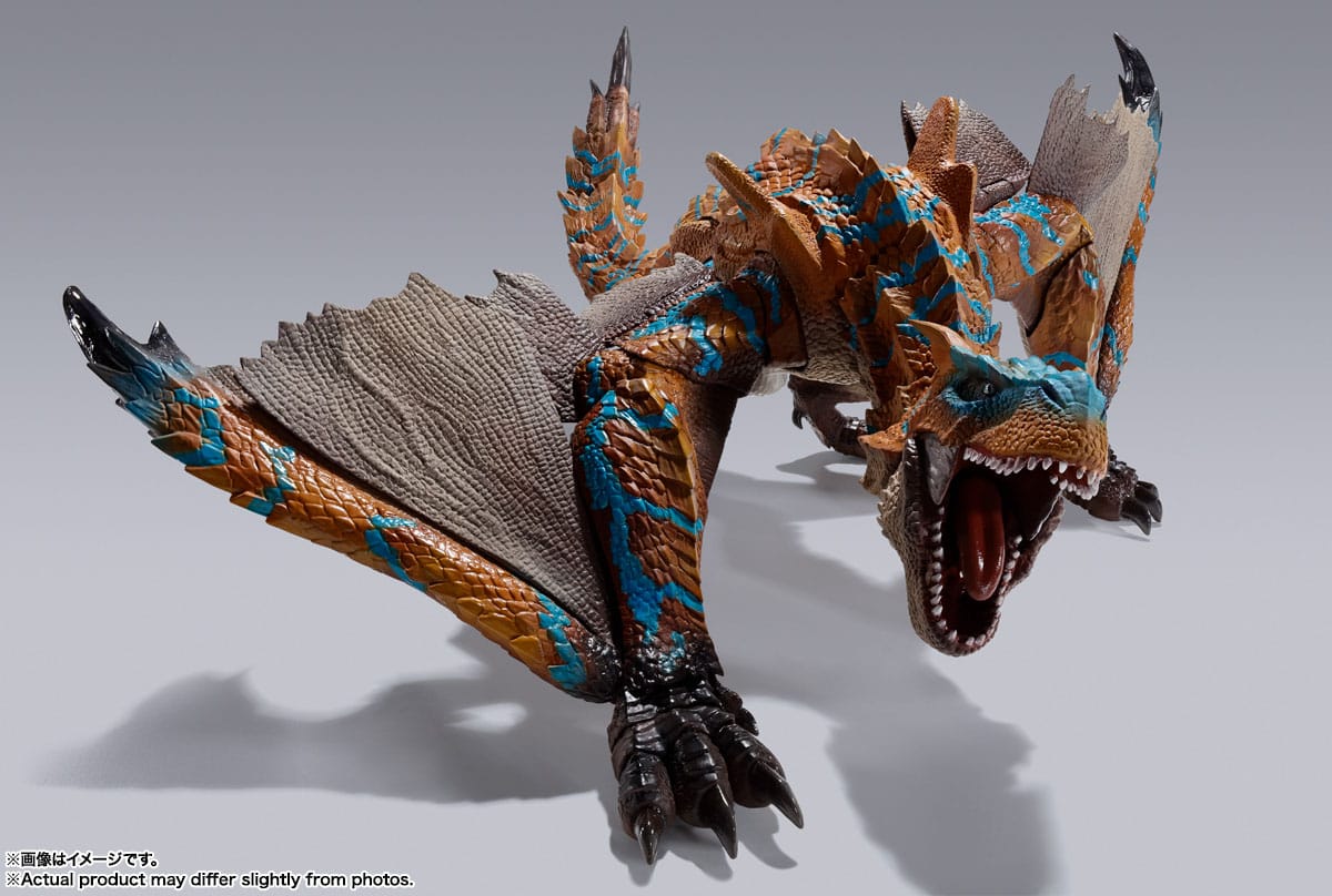 Monster Hunter Rise SH MonsterArts Action Figure Tigrex