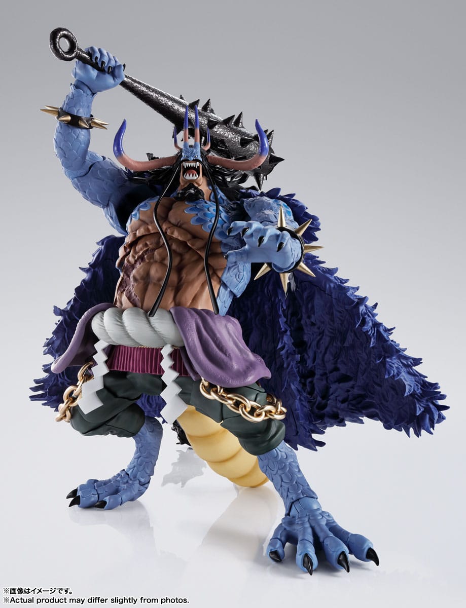 One Piece SH Figuarts Action Figure Kaido King of the Beasts - Man-Beast form