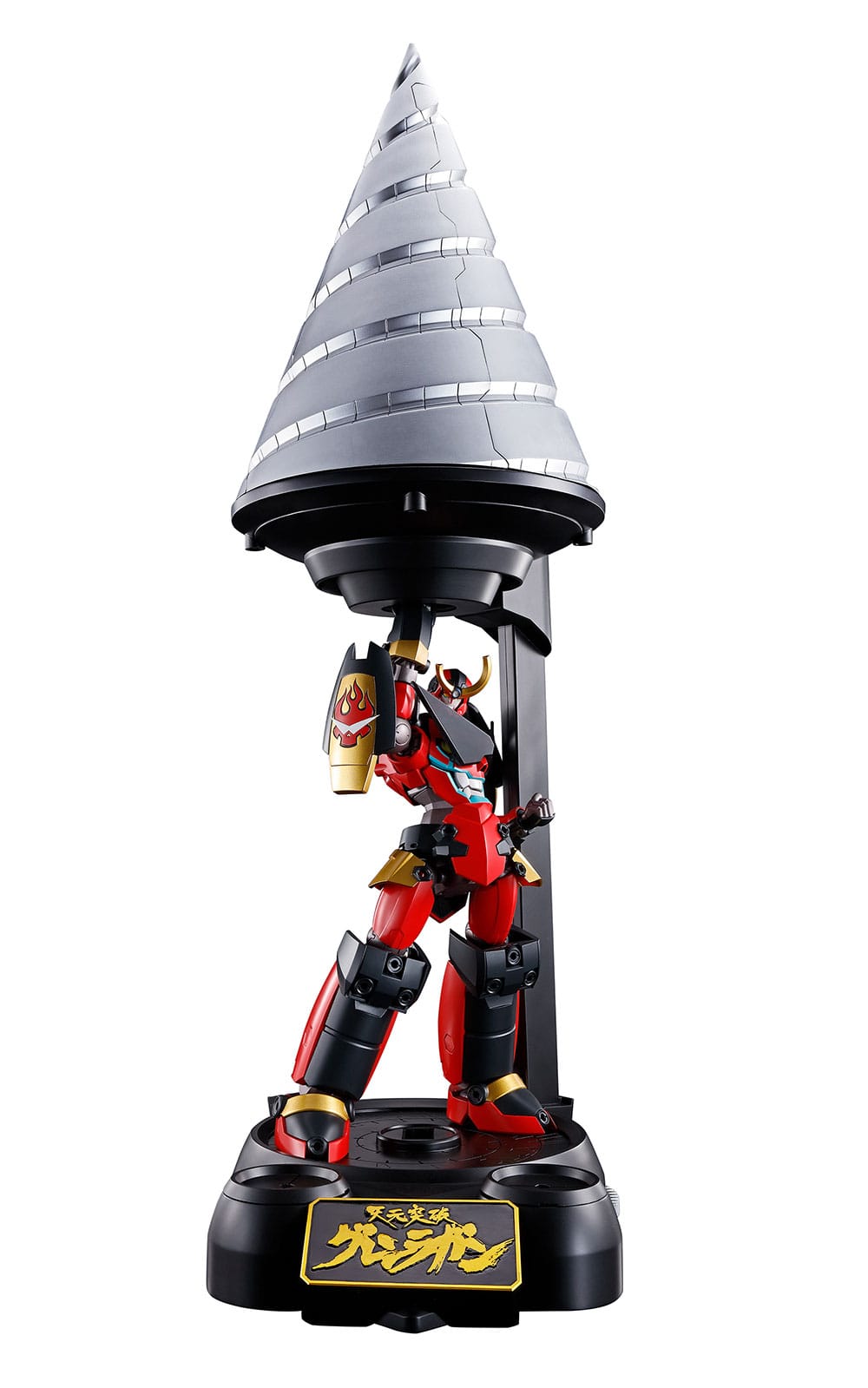 Tengen Toppa Gurren Lagann Soul of Chogokin Diecast Action Figure GX-107 Gurren Lagann & Giga Drill Set