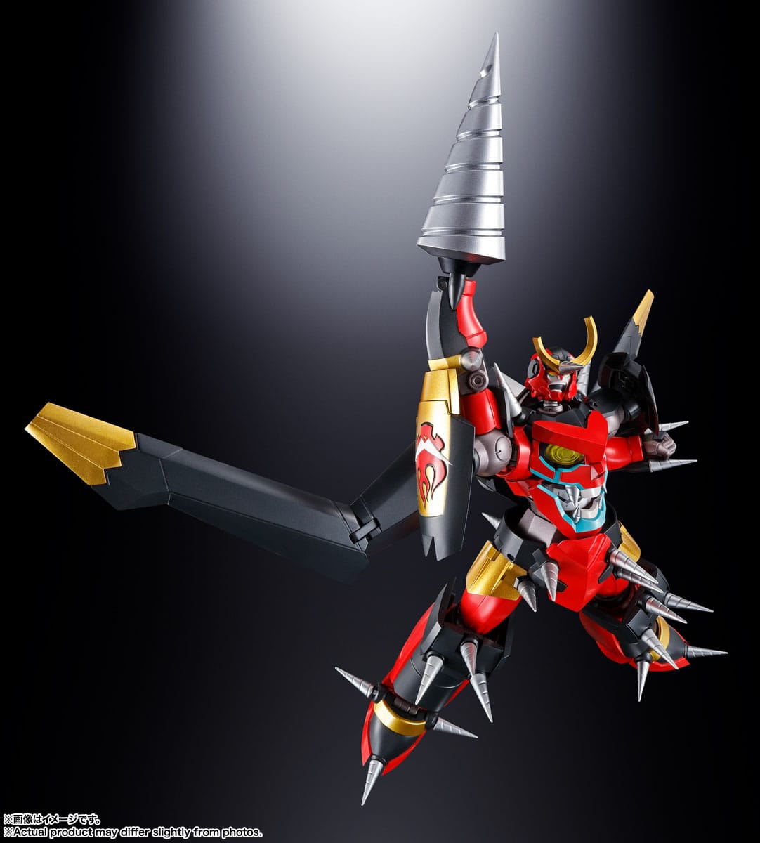 Tengen Toppa Gurren Lagann Soul of Chogokin Diecast Action Figure GX-107 Gurren Lagann & Giga Drill Set