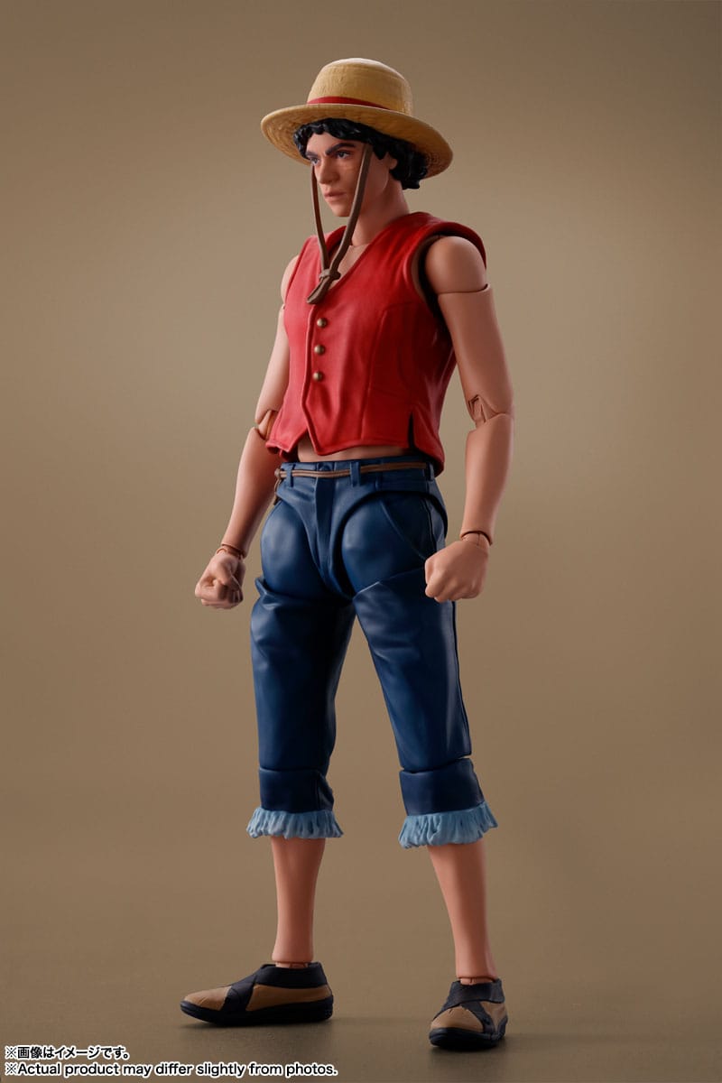 One Piece SH Figuarts Action Figure D. Luffy - Netflix
