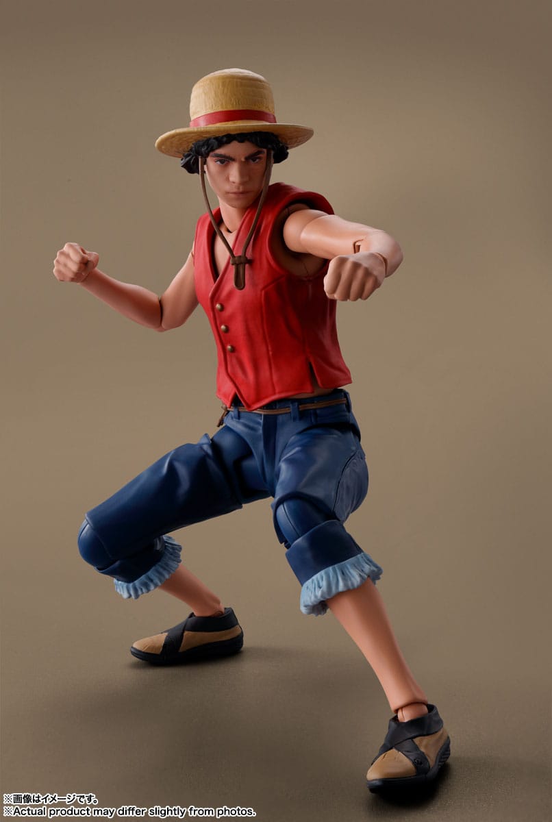 One Piece SH Figuarts Action Figure D. Luffy - Netflix