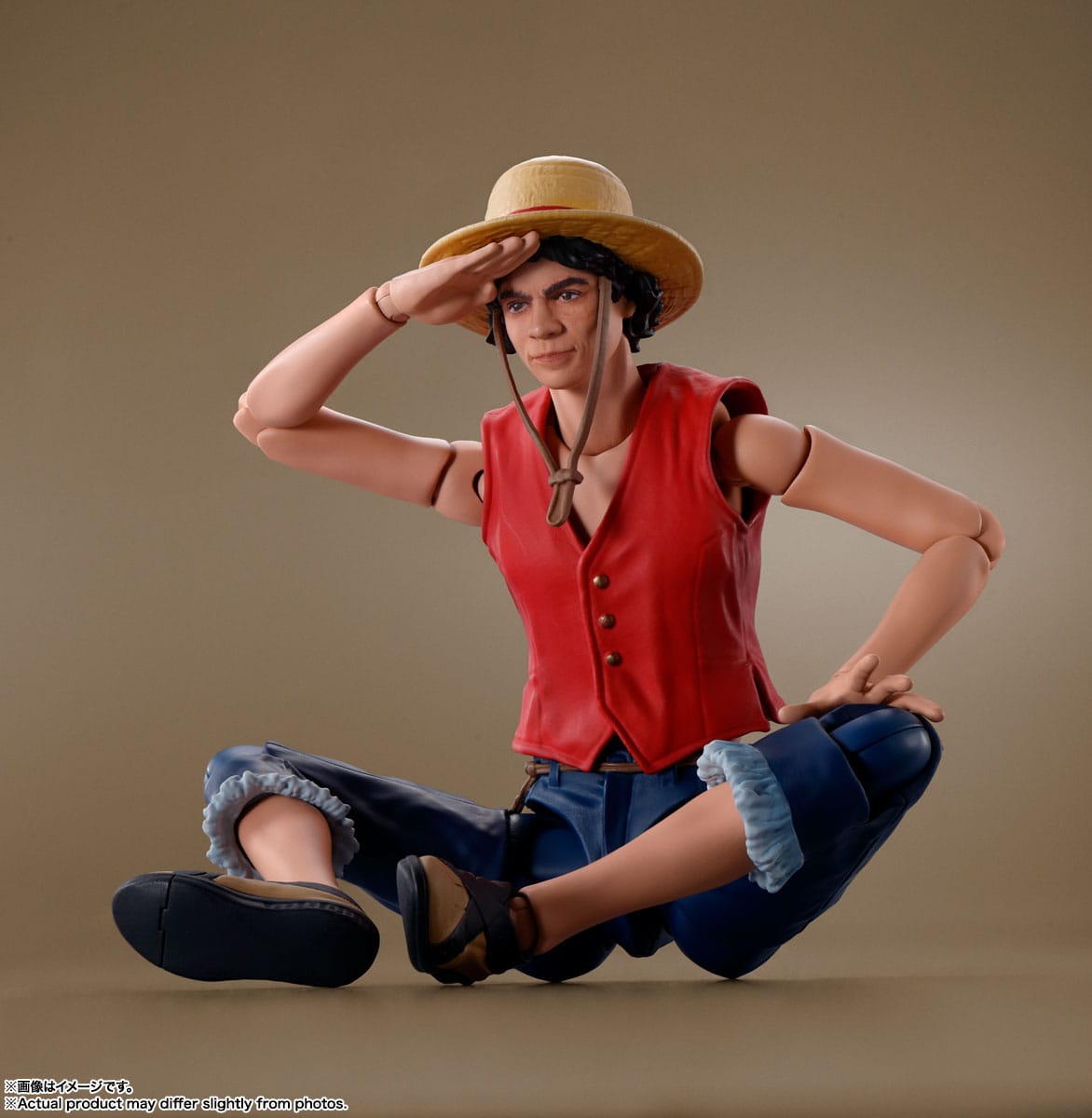 One Piece SH Figuarts Action Figure D. Luffy - Netflix
