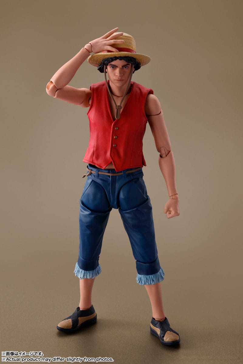 One Piece SH Figuarts Action Figure D. Luffy - Netflix