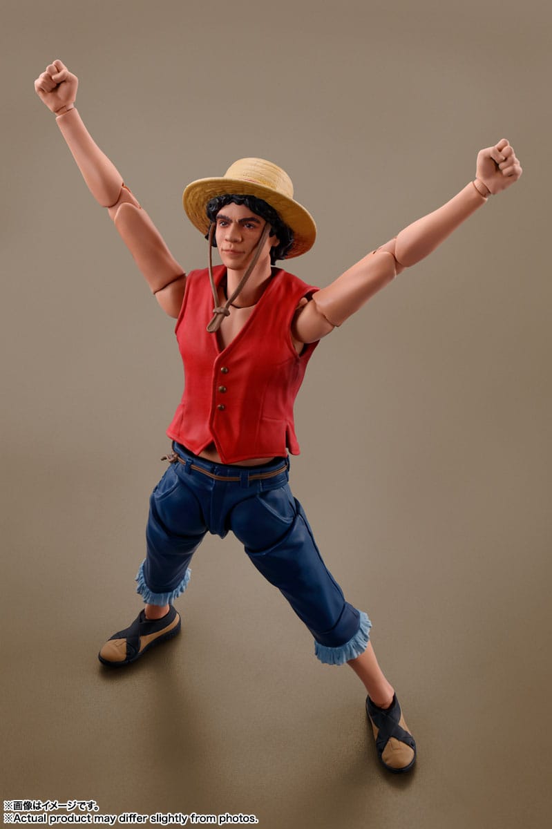 One Piece SH Figuarts Action Figure D. Luffy - Netflix