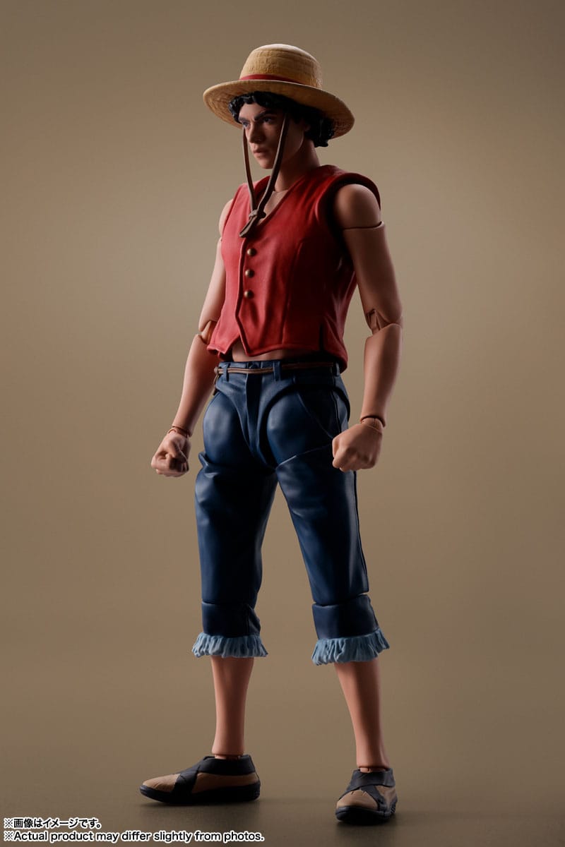 One Piece SH Figuarts Action Figure D. Luffy - Netflix